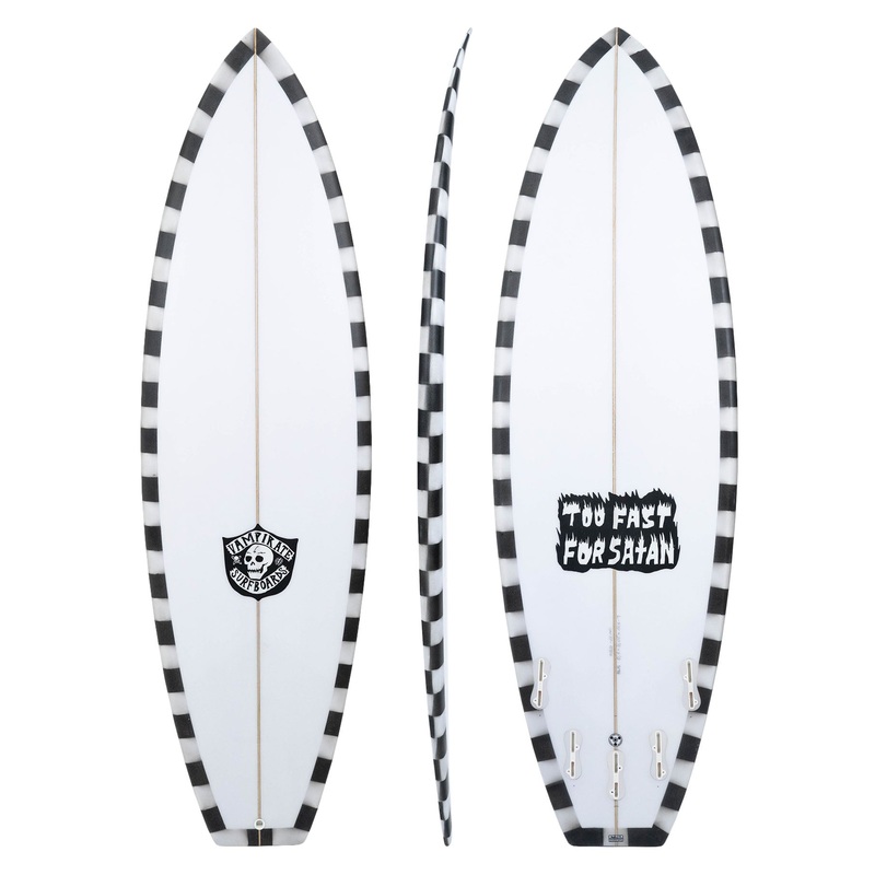VAMPIRATE 'TOO FAST FOR SATAN' HYBRID SHORTBOARD
