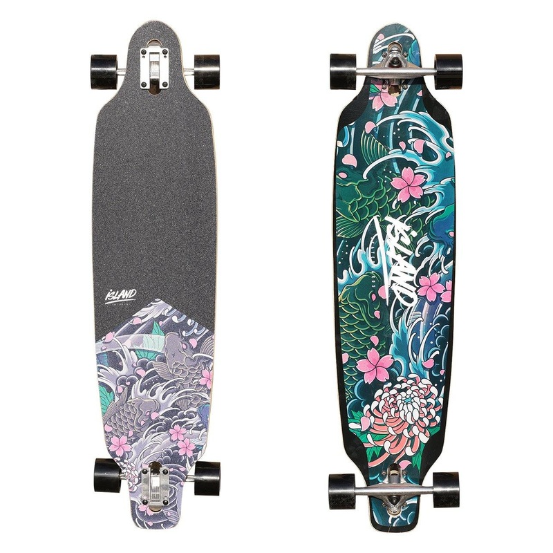 40" DROP-THROUGH LONGBOARD - KOI