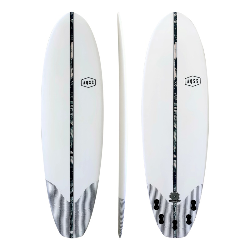 AQSS Carbon Jet 2.0 Funboard - Clear