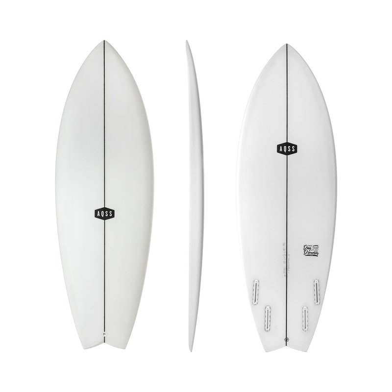 AQSS Day Dreamer Fish - Clear White