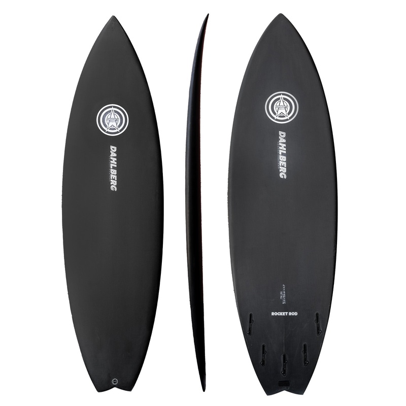 DAHLBERG CARBON 'ROCKET ROD' SHORTBOARD