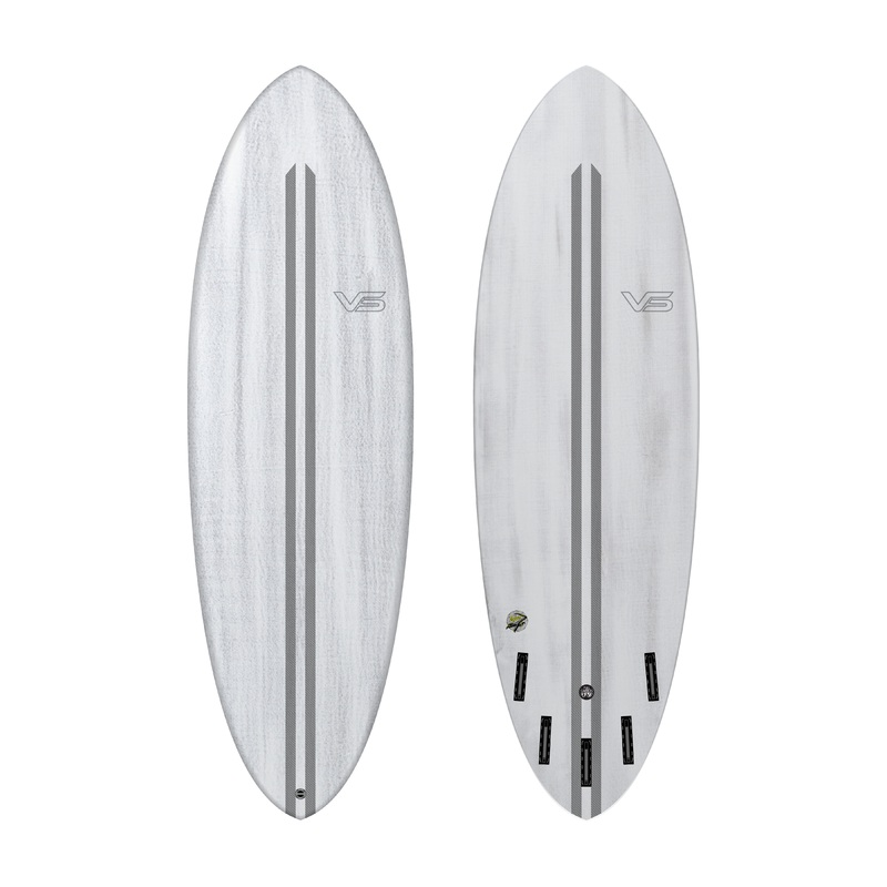 Tajen Hybrid Shortboard - Carbon Wrap