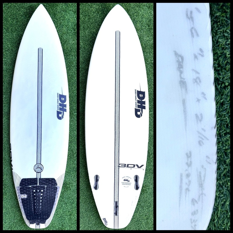 56  22L DHD Surfboard (Used)