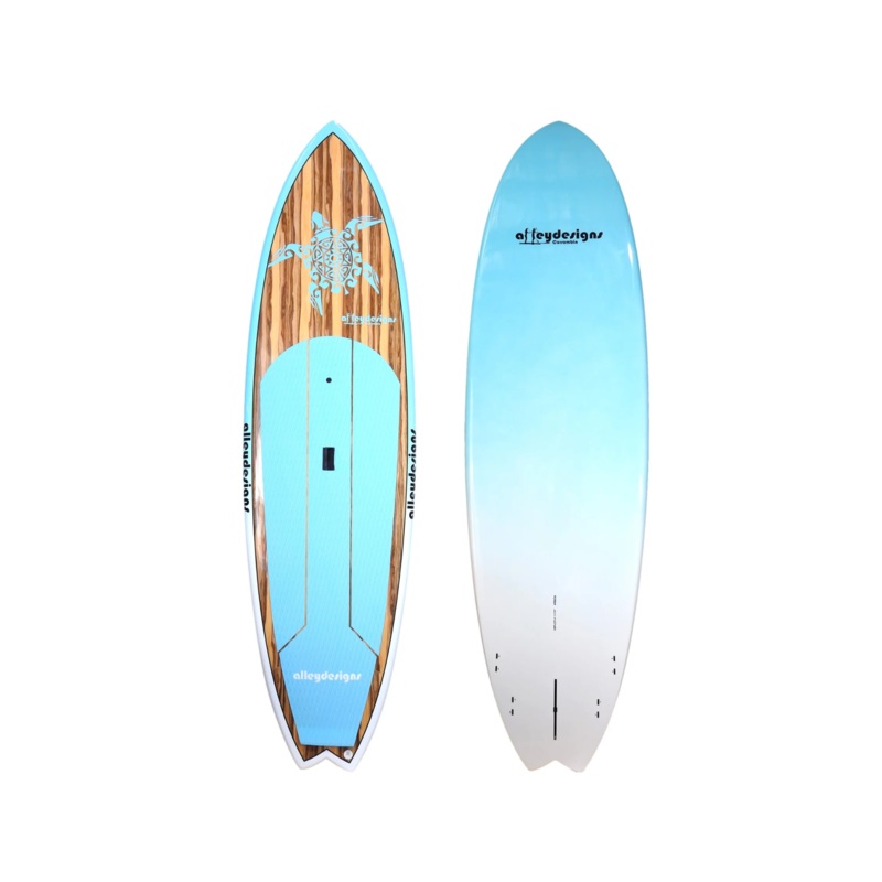 Allrounder Fish SUP 10.0 - Blue Turtle Timber