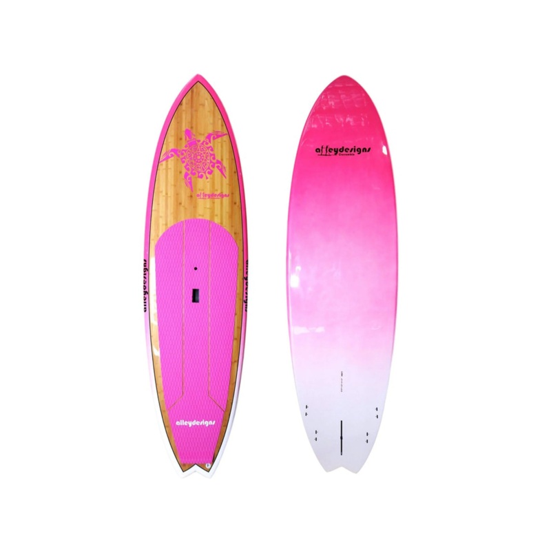 Allrounder Fish SUP - Pink Turtle Bamboo