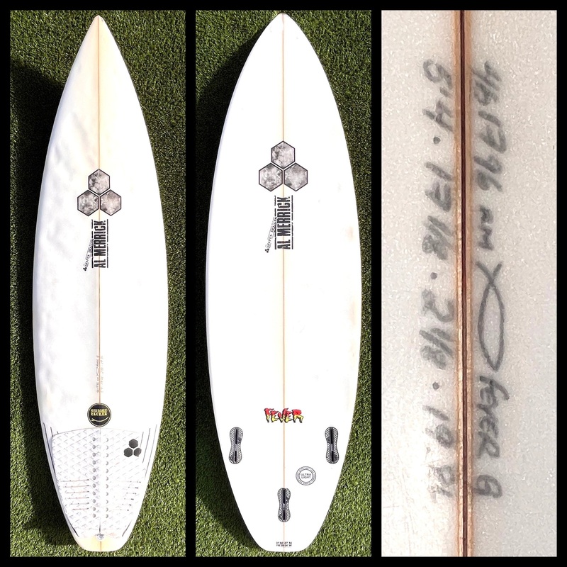 Channel Islands Surfboard 5'4 19L (Used)