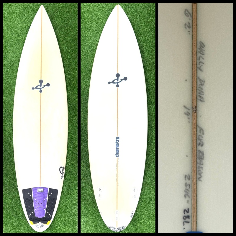 Chemistry Surfboard 62 28L (Used)