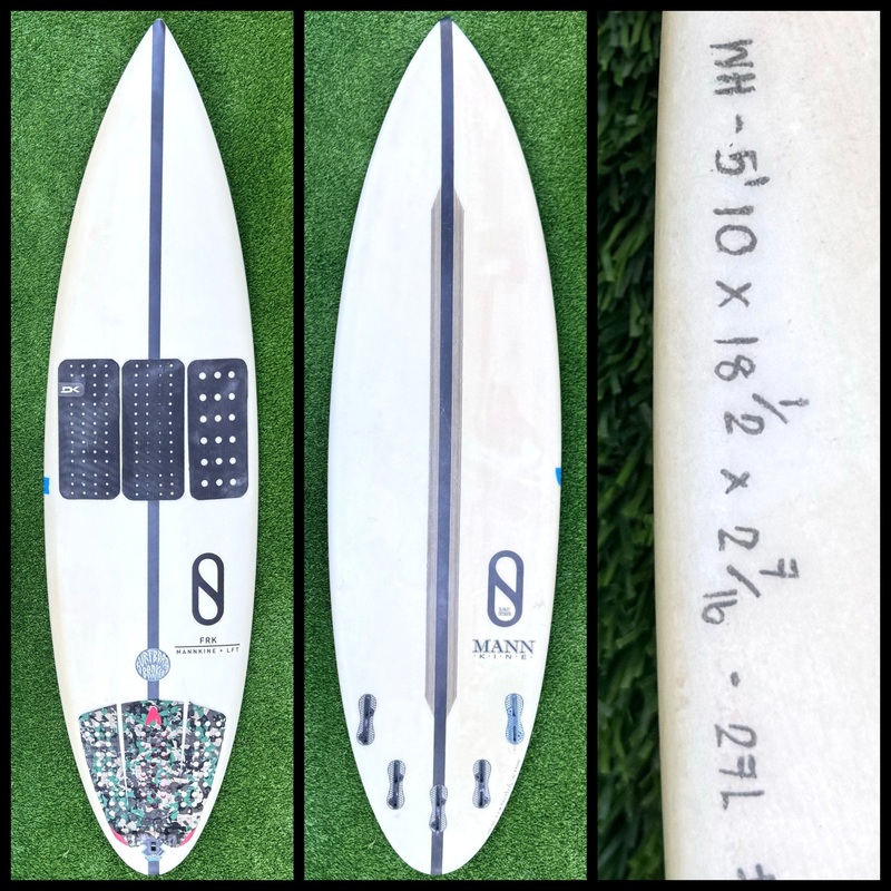 Mann x Slater Designs Surfboard 510 27L (Used)