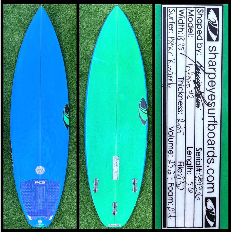 Sharp Eye Surfboard 56 23L (Used)