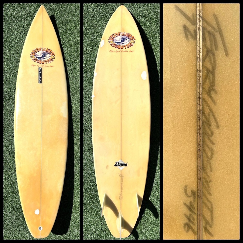 Wayne Lynch 7'2 38CL Vintage/Retro/Collectors Surfboard (Used)