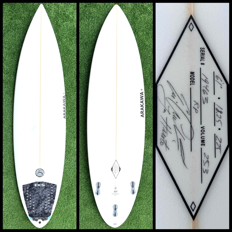 Arakawa Surfboard 61 25L (Used)
