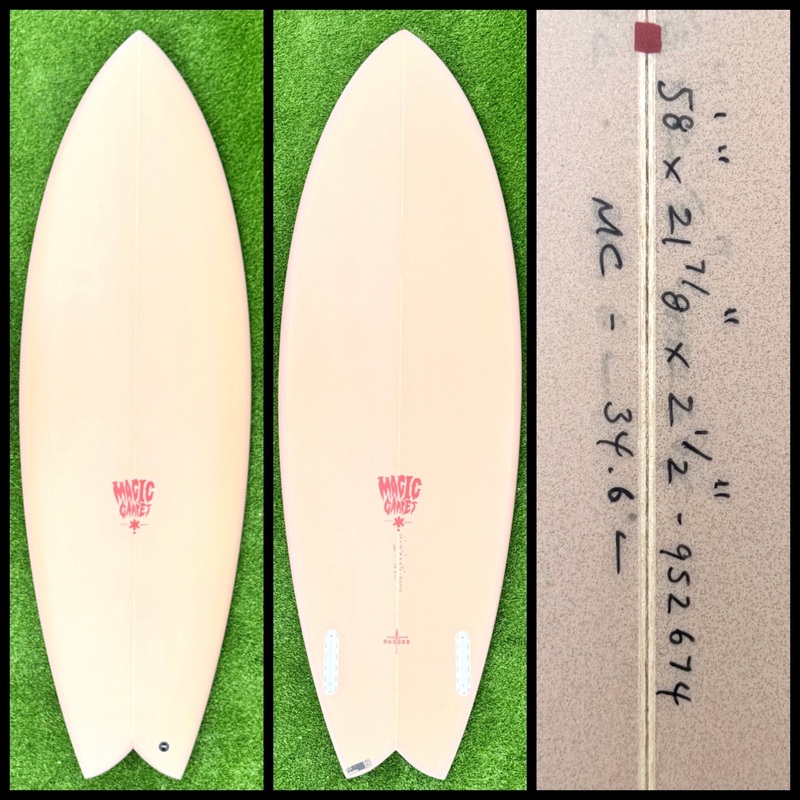 Magic Carpet Surfboard 58 34L (New)
