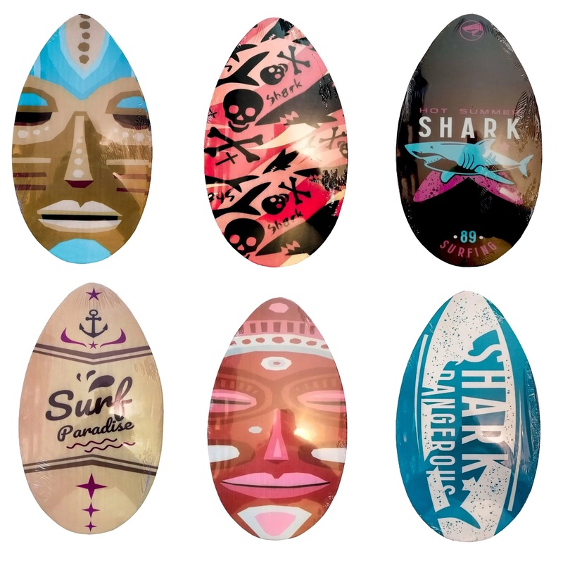 30" Kids Wooden Skimboard