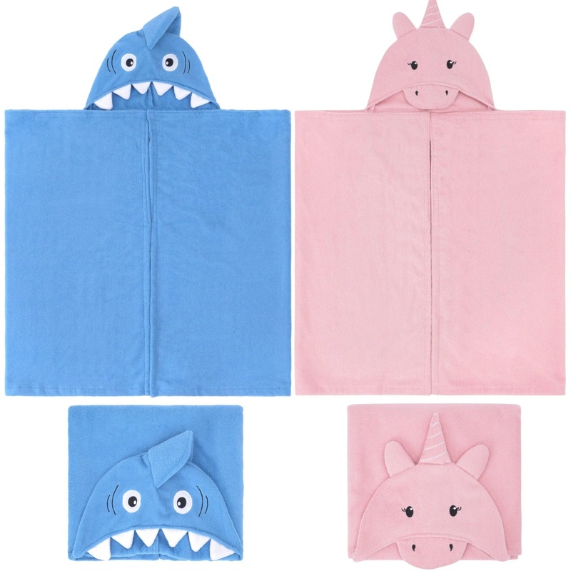 Kids Hooded Towel Robe