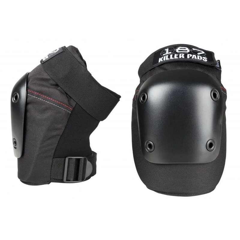 187 Killer Pads Adult Fly Knee Slim Skate Pad Black