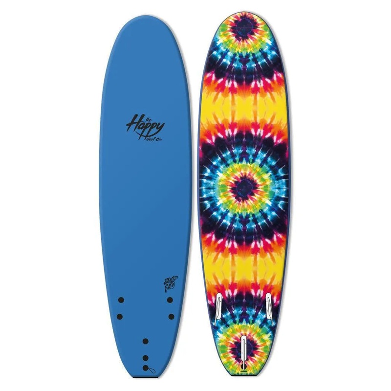 7'0 Slab Trippin Blue Soft Top Surfboard