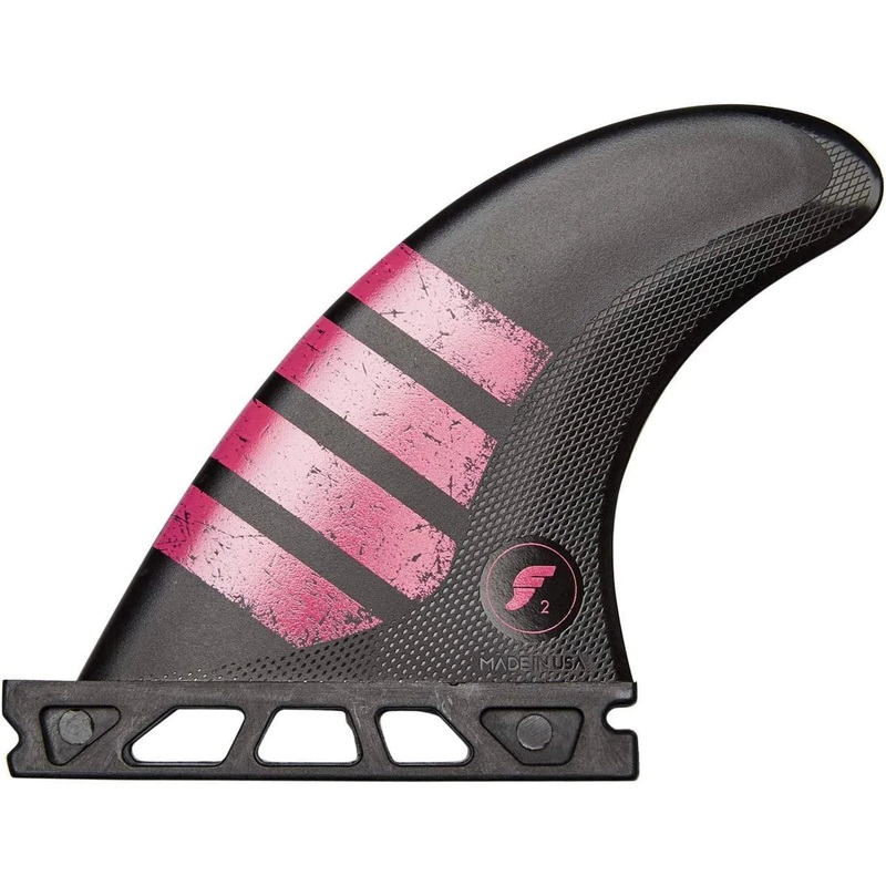 Futures F2 Alpha Size XS Pink Thruster Fin Set