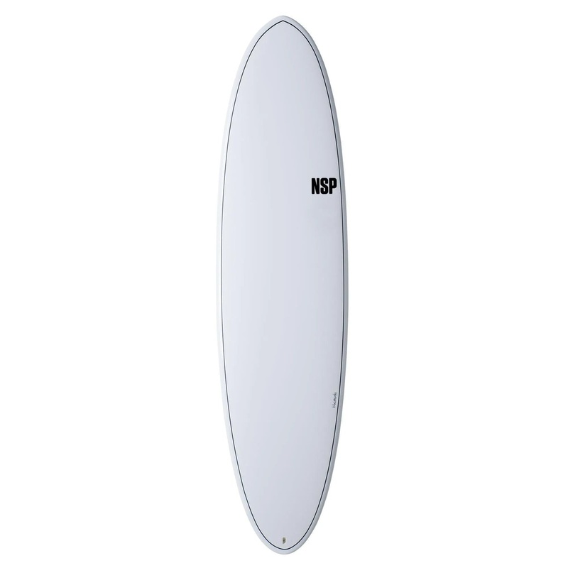 NSP 6'8 Elements Funboard White