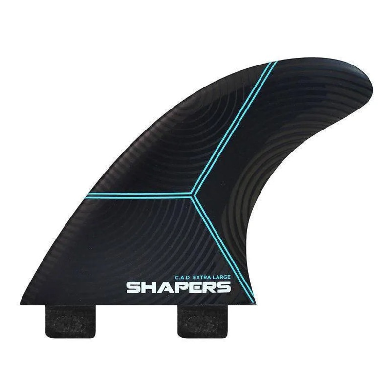 Shapers Fins CAD Airlite Extra Large Thruster Set FCS Compatible