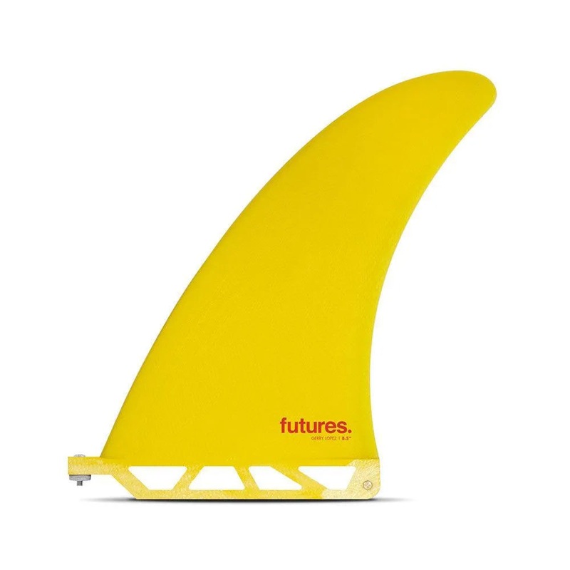 Futures 8.5 Gerry Lopez Single Fin Yellow