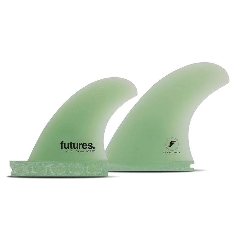 Futures G10 Gerry Lopez Thruster Surfboard Fins Tri Set