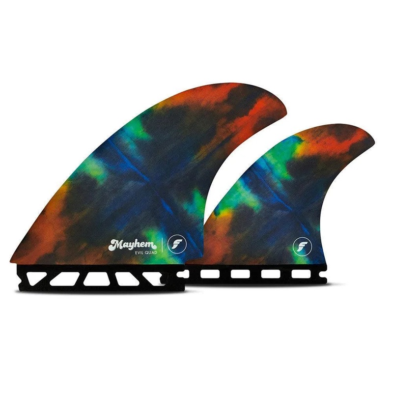 Futures Mayhem Evil Quad Tye Die Surfboard Fins