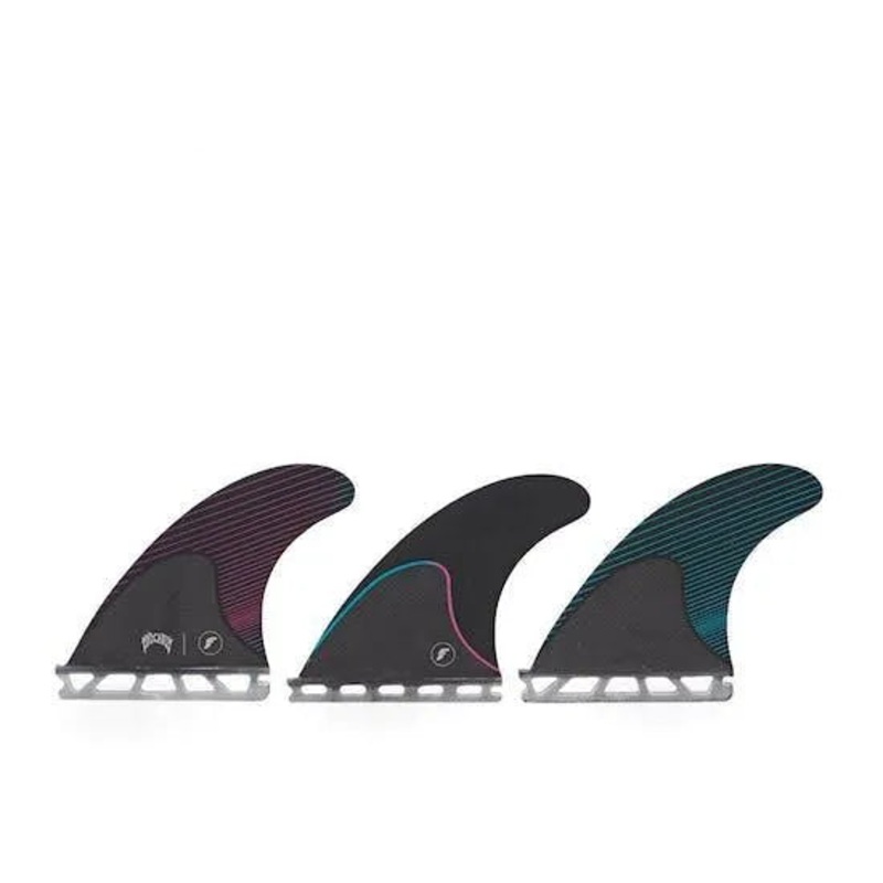 Futures Mayhem Thruster Set Size Small Pink Surfboard Fins
