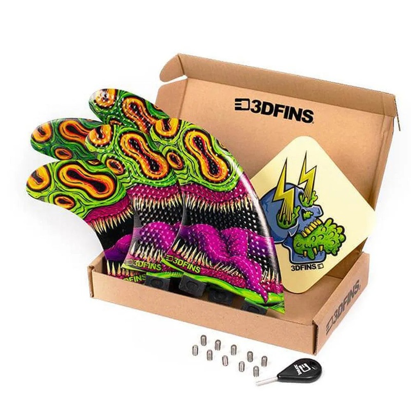 3D Fins Mouthy 5 Fin Medium FCS-I / Futures