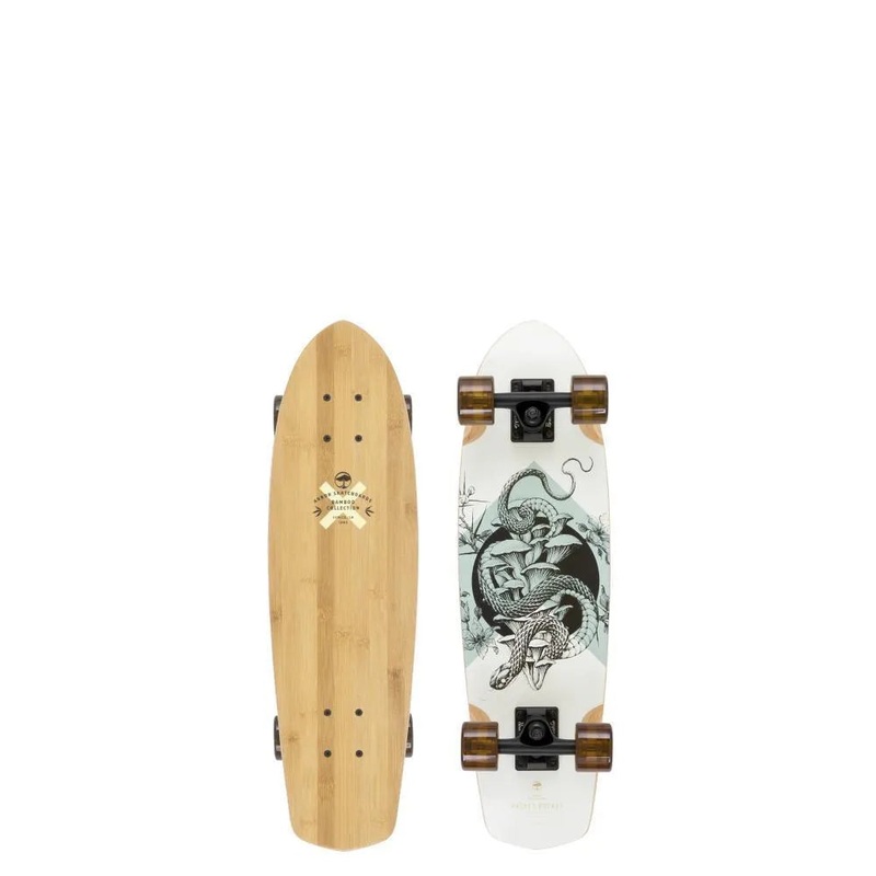 Arbor 27" Cruiser Complete Bamboo Pocket Rocket El Rose