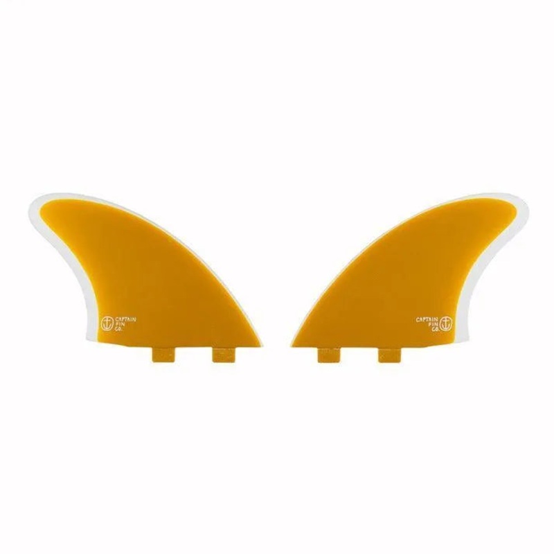 Captain Fin Co CF Twin Keel - Yellow (FCS)