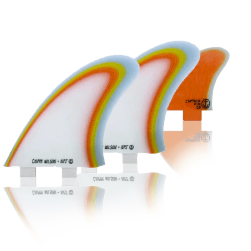 Captain Fin Co Chippa Wilson Twin + Trailer Twin Tab (FCS-I Compatible)