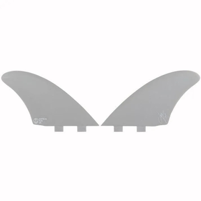 Captain Fin Co Jeff McCallum Twin Keel - Off White (FCS)