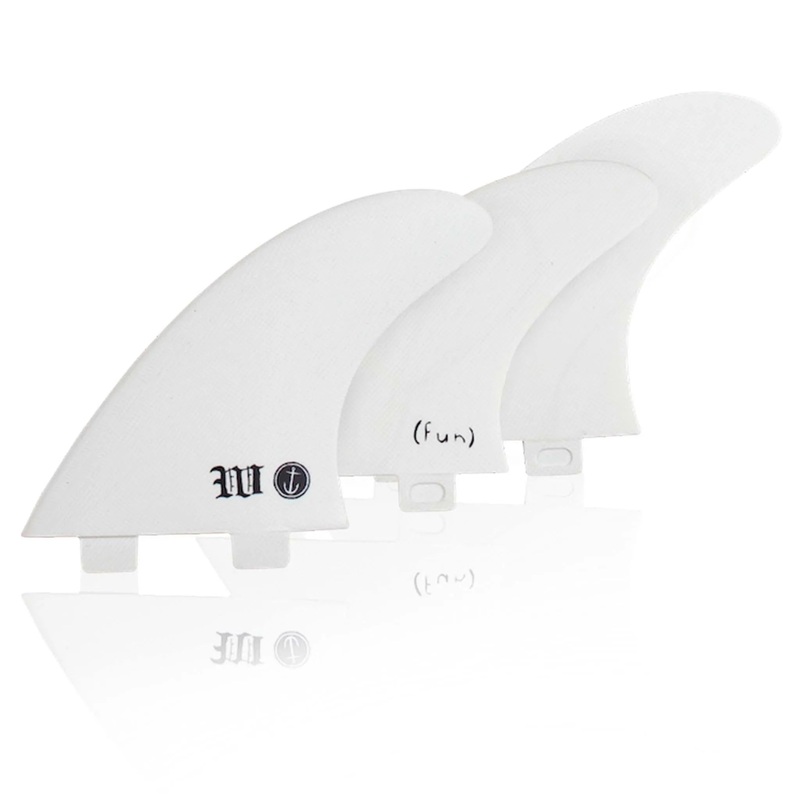Captain Fin Co Wade Goodall Medium Thruster Set Twin Tab (FCS-I Compatible)