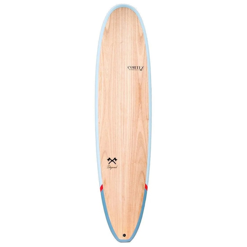 Cortez Woodcraft Mini Mal Surfboard 7ft 6 Dogwood