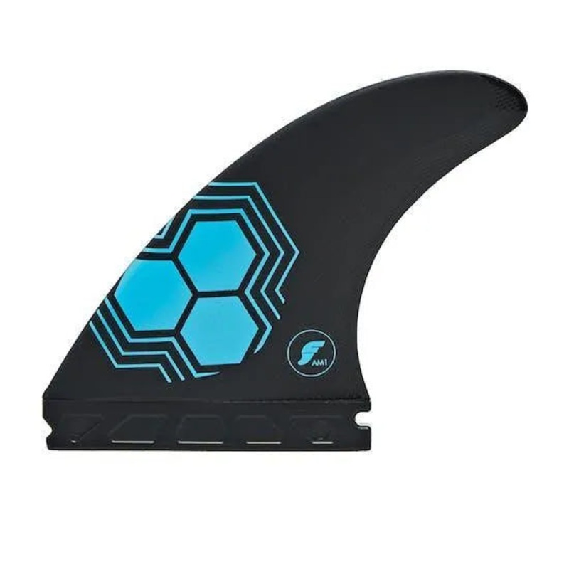 Futures AM1 Alpha Size Medium Thruster Tri Fin Set Blue