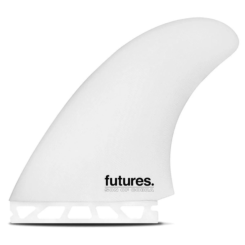 Futures Fins Son of Cobra Twin Surfboard Fins - Grey