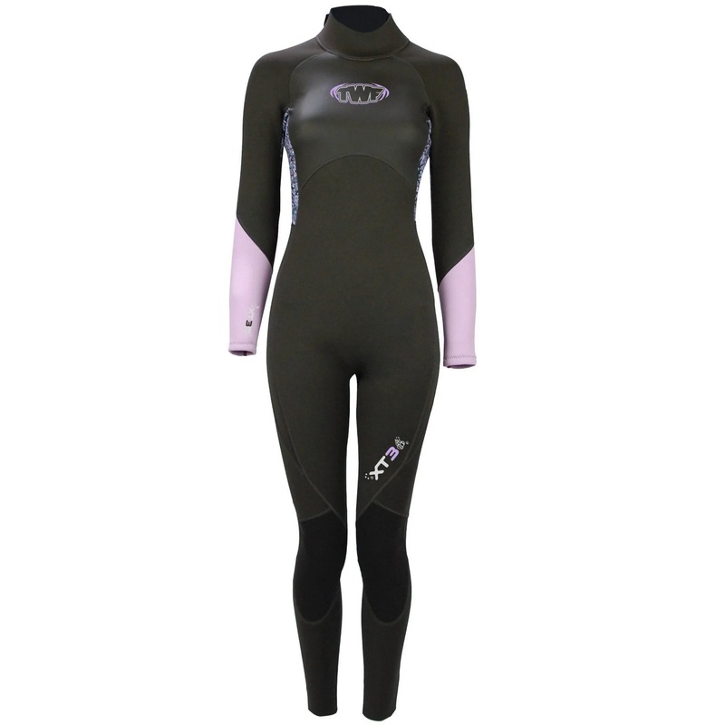 TWF XT3 Ladies 3mm Full Length Wetsuit Lavender Shell