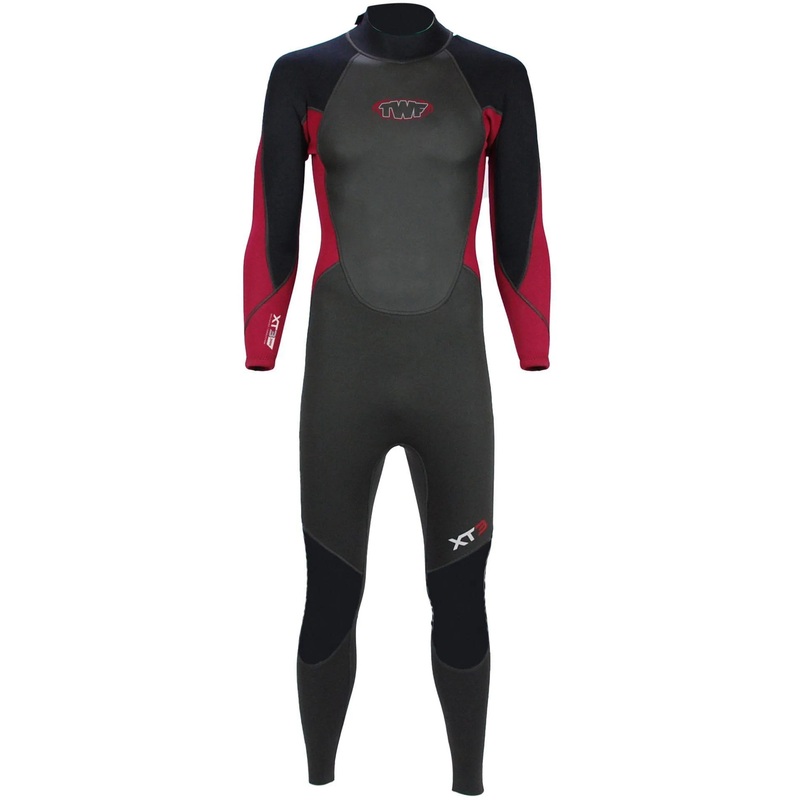 TWF XT3 Men's 3/2mm Full Length Wetsuit Crimson / Asphalt