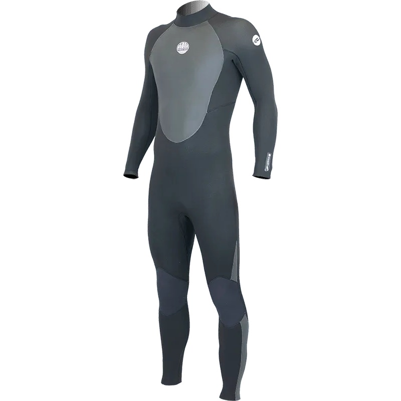 Alder Stealth Men's 5/4/3mm Back Zip Jet Wetsuit