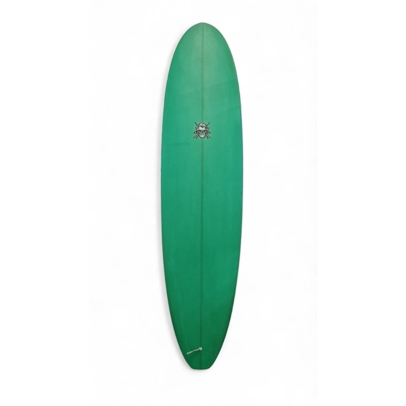 Bob Gnarly Surf 7'6 PU Mini Mal Surfboard Green