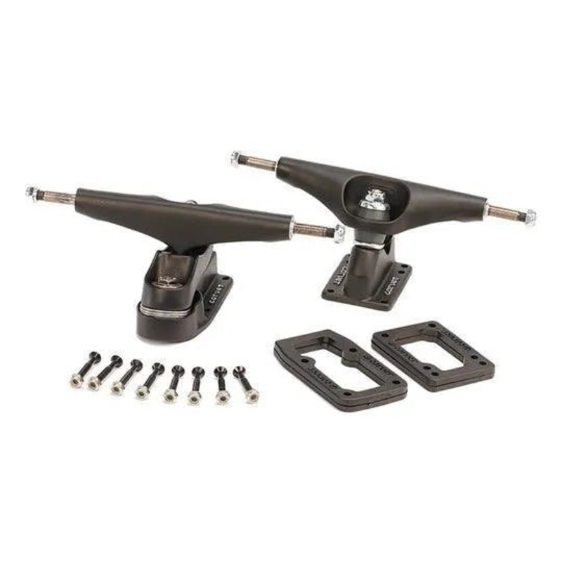 Carver 6.5" C7 Truck Set - Coal Satin