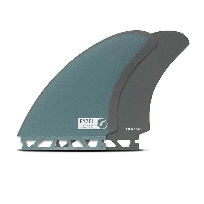 Futures Pyzel Bobcat Twin Fin Surfboard Fins Set
