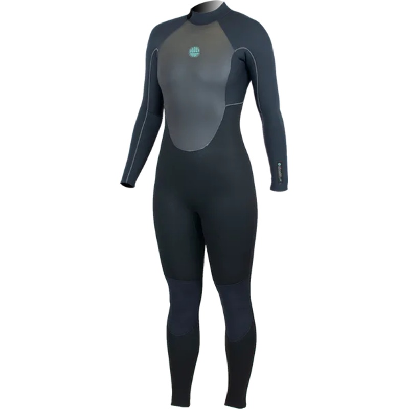 Alder Stealth Women's 5/4/3mm Back Zip Black Wetsuit
