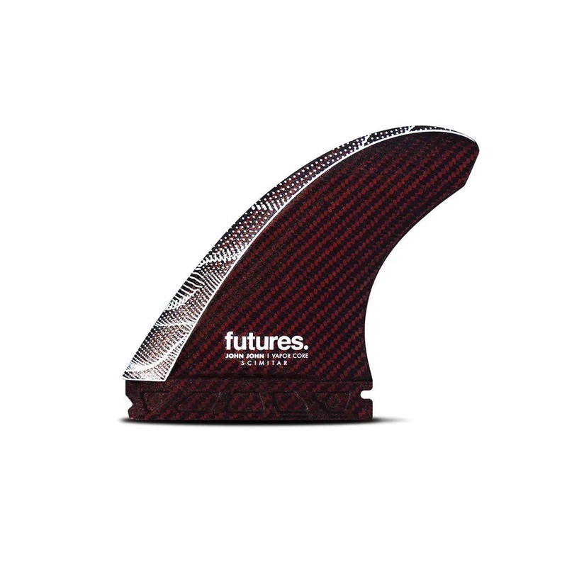 Futures JJF John John Florence Signature Scimitar Thruster Tri Fin Set