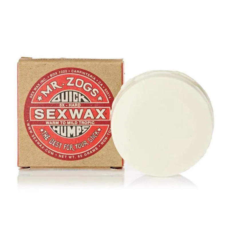 Mr Zogs Sex Wax Quick Humps - 5x Hard Base Coat - Warm / Mild Tropic