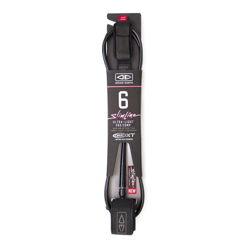 Ocean&Earth Slimline Lightweight Comp One XT 6' Surfboard Leash