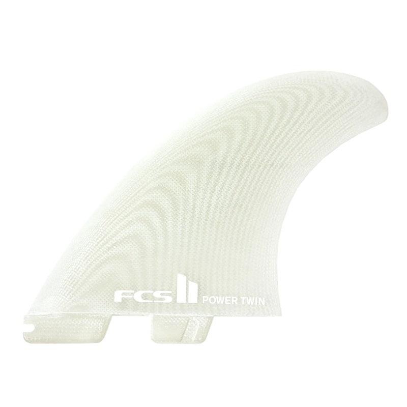 FCS II Power Twin PG Clear Fins