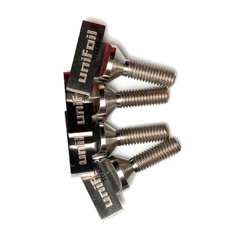 UniFoil Wing Bolt Titanium (Pack of 4) Without Nuts
