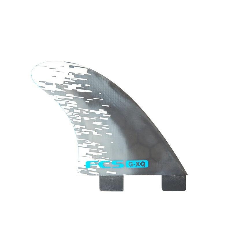 FCS G-XQ Rear Fins Quad Pair Blue Smoke