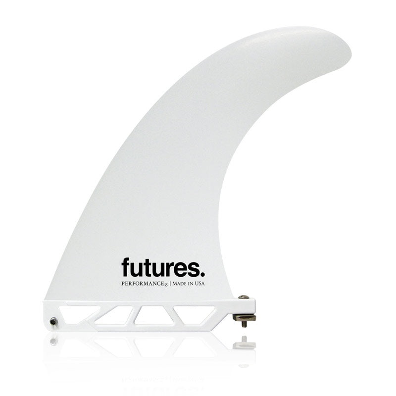Futures 8" Thermotech Performance White Single Fin